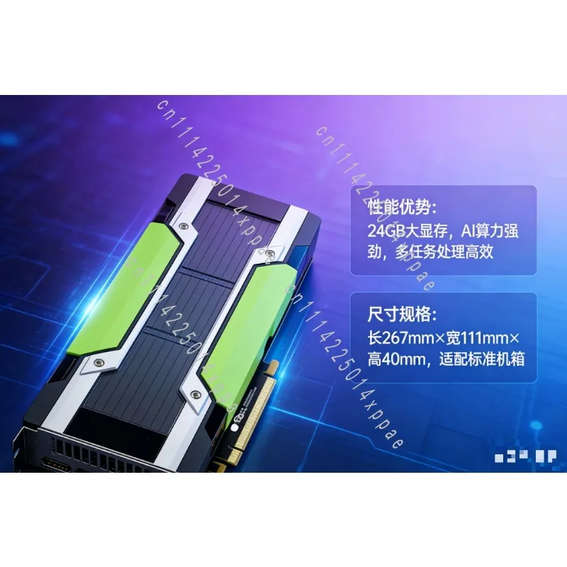 For AI Deep Learning Graphics Card in Stock Professional P40 24G PCIe GPU