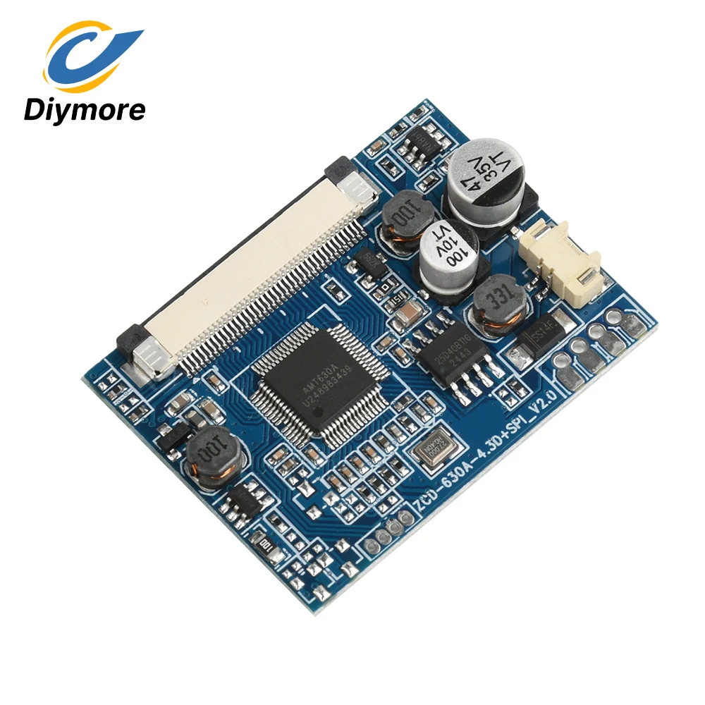 4.3/5 Inch LCD Display Driver Board Module Kit Dual Video Auto Switching for Car DVD Reversing Camera Industrial Equipment