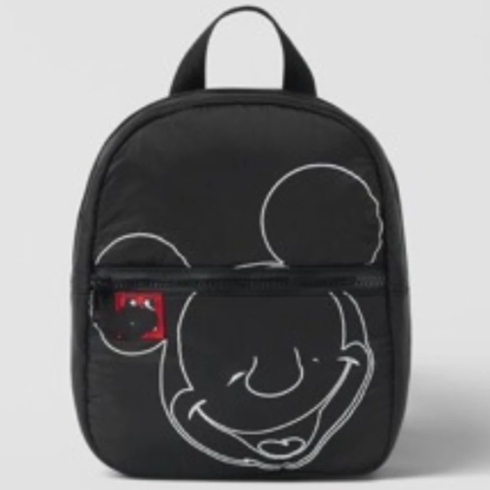 Disney Mickey Exquisite Printing Soft Lightweight Cute Children's Backpack Small Size Kindergarten 3-6 Years Old Child Schoolbag
