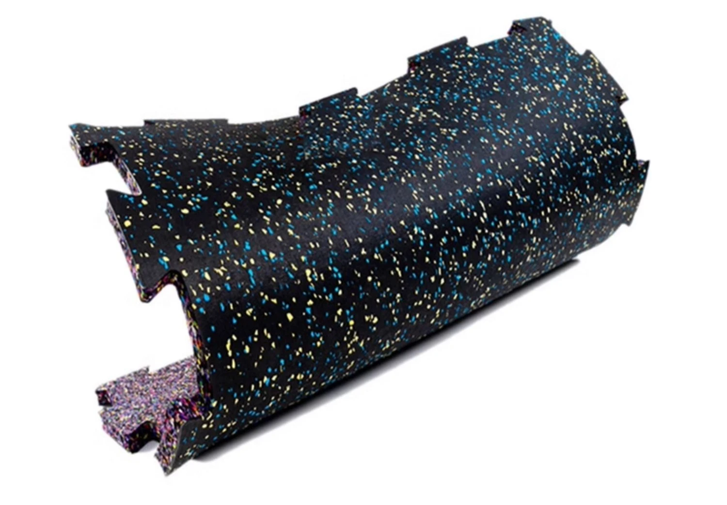 2025 Tappetino in gomma per palestra per zona allenamento della forza, pavimento ammortizzante per tappetini per esercizi