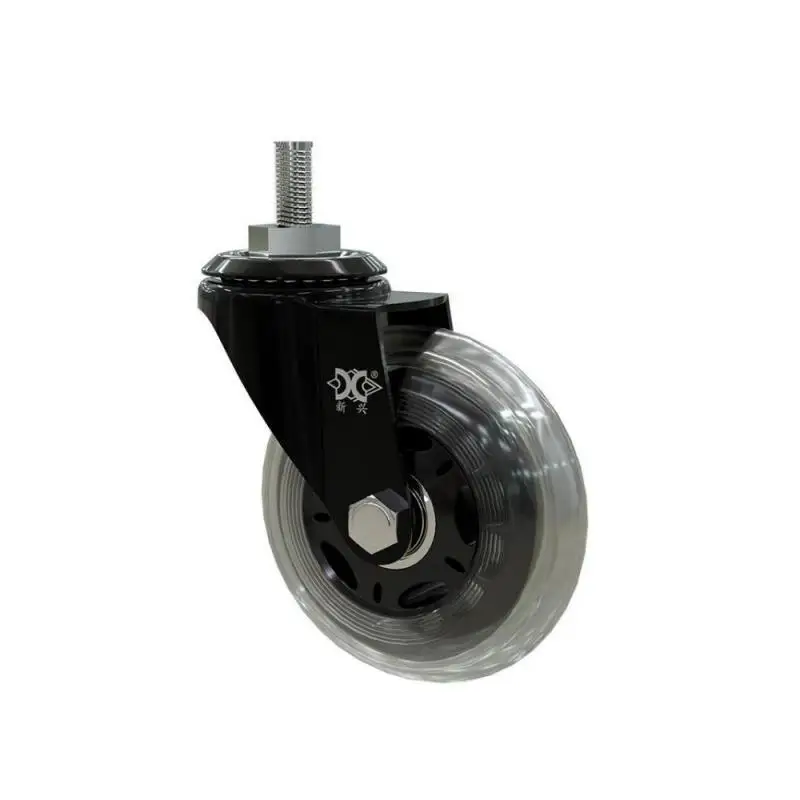 

4 упаковки, 3-дюймовое искусственное зеркальное колесо, электрофорез, развлекательное оборудование, скутер, универсальное беззвучное колесо