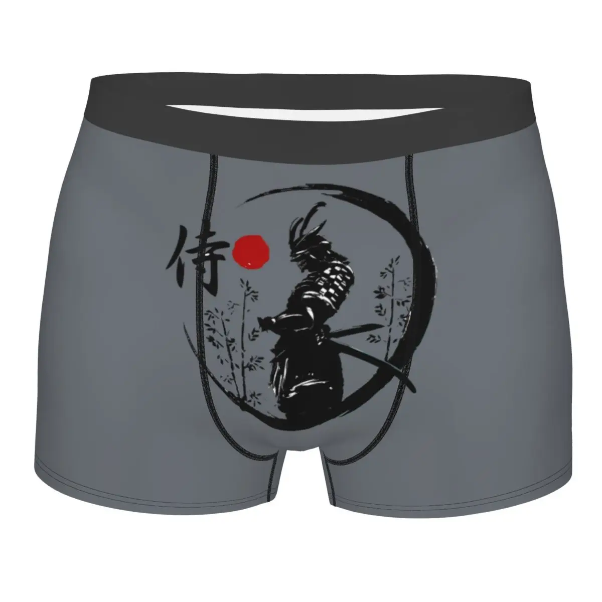 

Custom Japanese Samurai Warrior Boxers Shorts Men's Katana Bushido Briefs Underwear Fashion Underpants