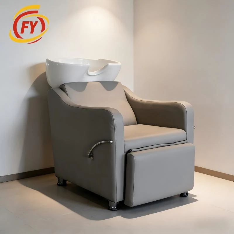 

Малогабаритные парикмахерские кресла-мойки, специальные керамические мойки для салонов красоты, кресла-мойки с глубокой чашей для мытья головы