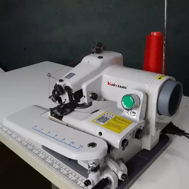 Household Mini Table Top Blind Stitch Sewing Machine, Hemmer Machine for Trouser Leg Roll‑Hemming