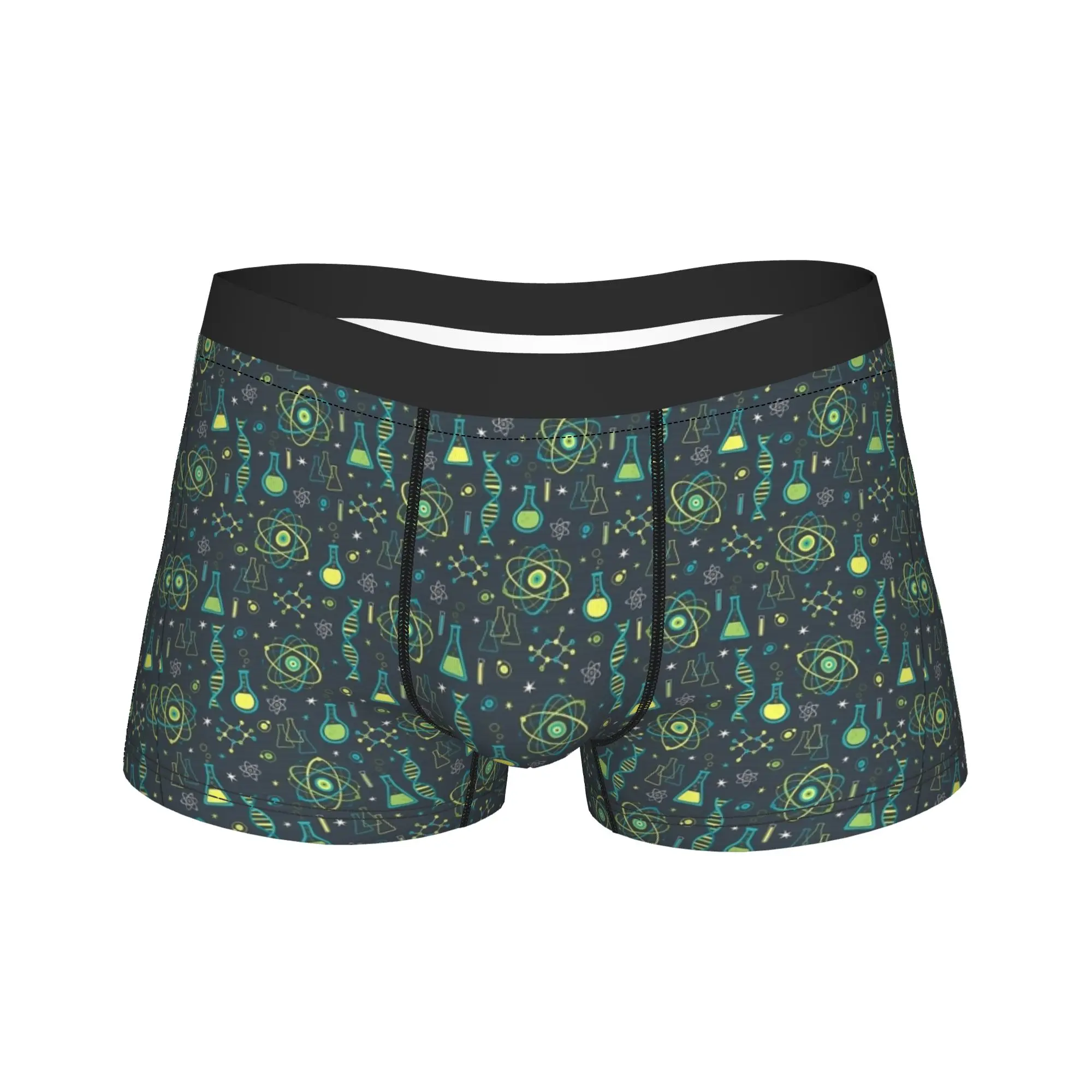 Midcentury Modern Science Underwear  Custom Trunk Hot Sale Men Underpants Breathable Shorts Briefs Gift Idea