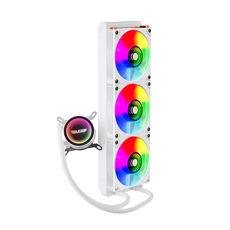 TEUCER WF-360 CPU væskekøler 360 mm køler ARGB PWM blæsere AM5 Intel LGA1700 - Image 2