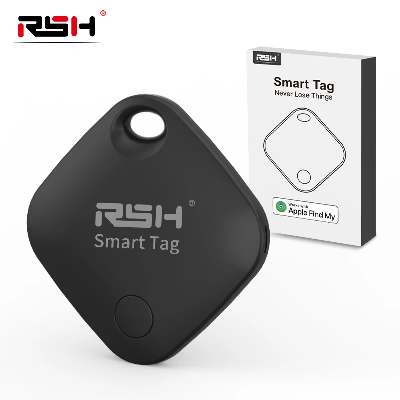 Air Tracker Tag 4 Pezzi – Localizzatore Smart Per Chiavi, Portafoglio E Bagagli, Compatibile Con IOS (App Dov'è), Batteria Sostituibile, Impermeabile IP67, Bluetooth 5.3 Con Allarme E Privacy Certificata MFI