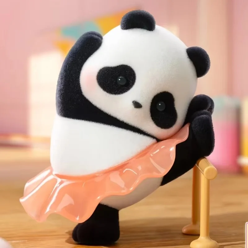 Scatola cieca Genuino Panda Roll Chubby Ballet Stage Play Series Scatola misteriosa Ragazza Cuore Panda Ornamento Kawaii Indovina Borsa regalo