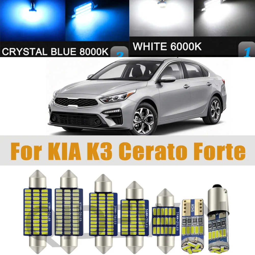 LED Interior Light Canbus For KIA K3 Cerato Forte 2003 2006 2008 2010 2012 2014 2015 2016 2017 2018 2019 2020 Car Accessories