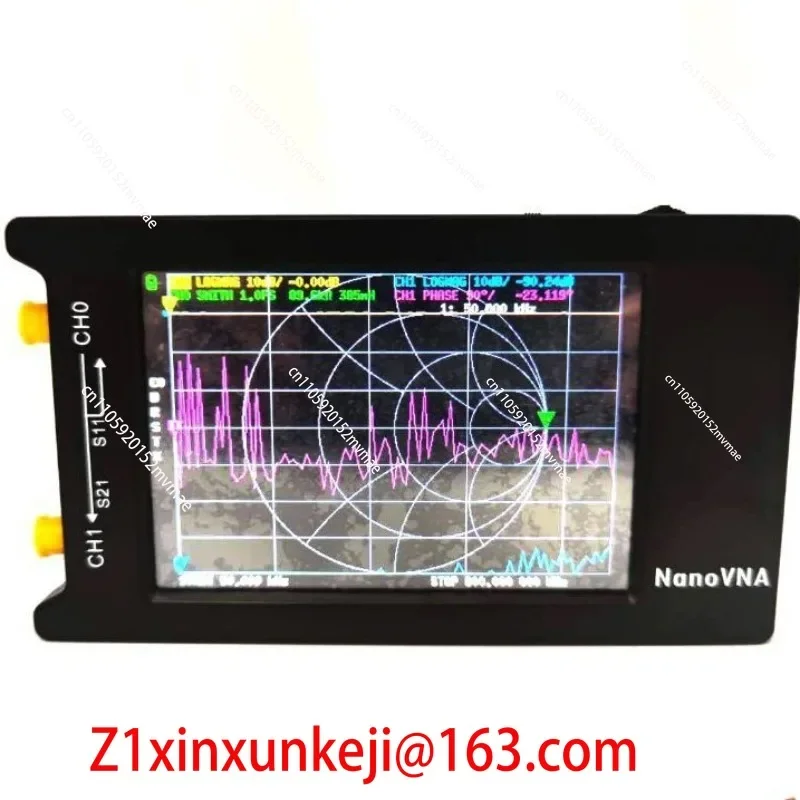 NanoVNA - H4 4 Inch, Portable Vector Network Analyzer, Antenna Analyzer, Shortwave