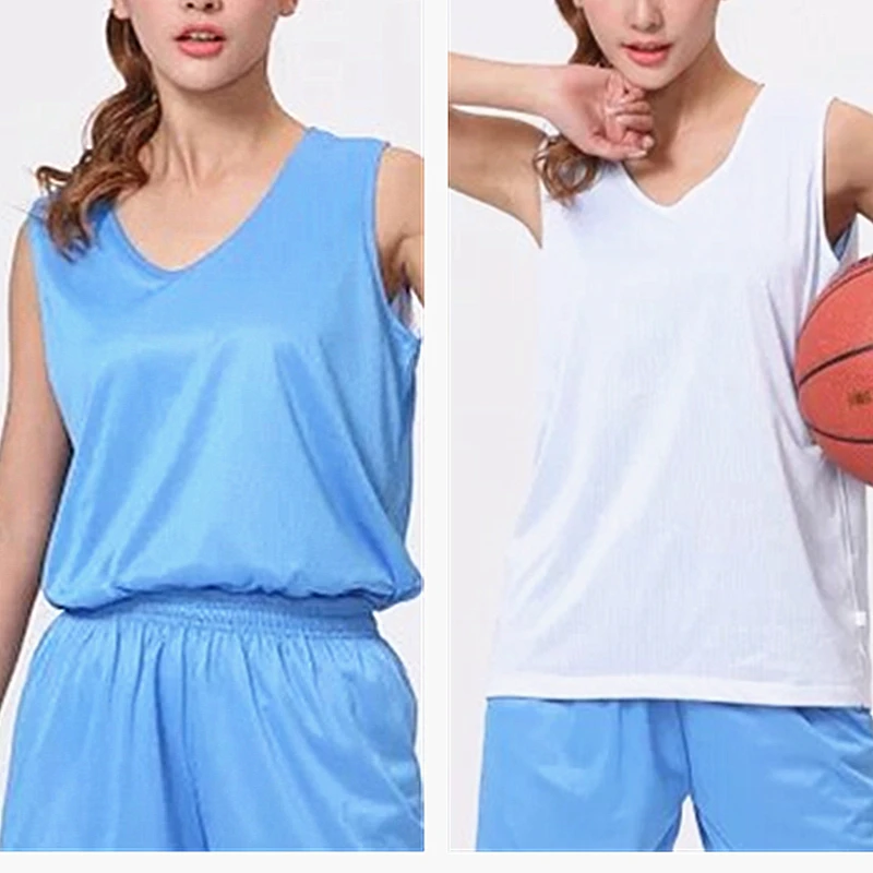 Quick-Dry Double-sided Wearable Men Boys Basketball Jerseys Double-deck Sport Shirt Men Kids Basketball Jersey