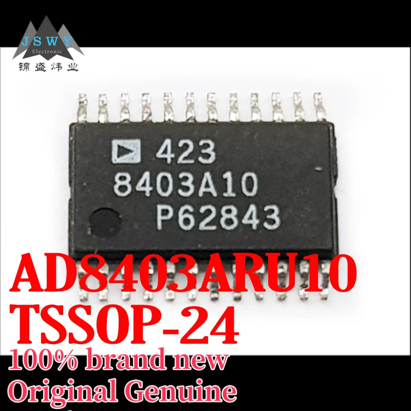 

(5/50 pcs) AD8403ARU10 Silkscreen 8403A10 TSSOP24 Channel Digital Potentiometer Brand New Original Free Shipping