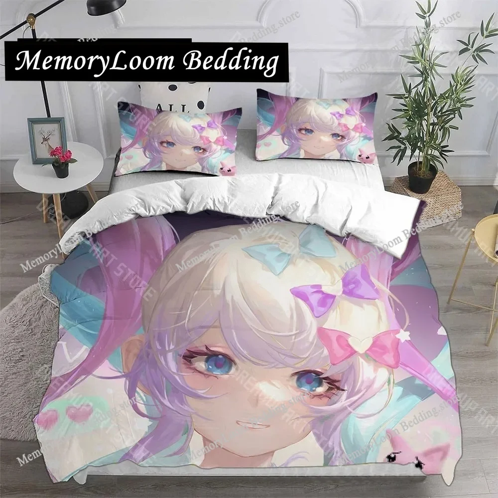 

Cute Game NEEDY GIRL OVERDOSE Bedding Sets Bed Cover Comforter Duvet Cover Pillow Case Set Single Double Large Size