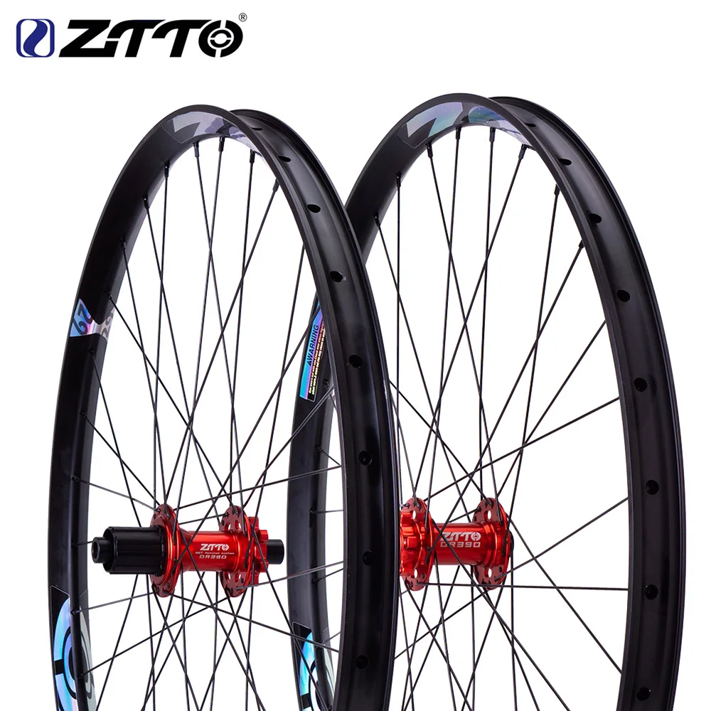 ZTTO-juego de ruedas sin cámara DR390 AM Enduro, trinquete 36T 29 27,5 35mm, llanta ancha 148 Boost Hub 142, eje pasante 135 QR, rueda de bicicleta