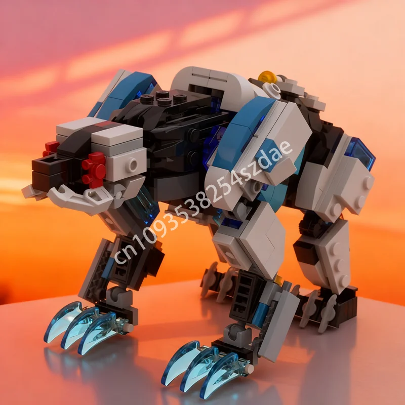 

397 шт. MOC Frostclaw и Apex Horizon Gamesed модель строительные блоки архитектура DIY рождественские подарки креативные игрушки детский день рождения