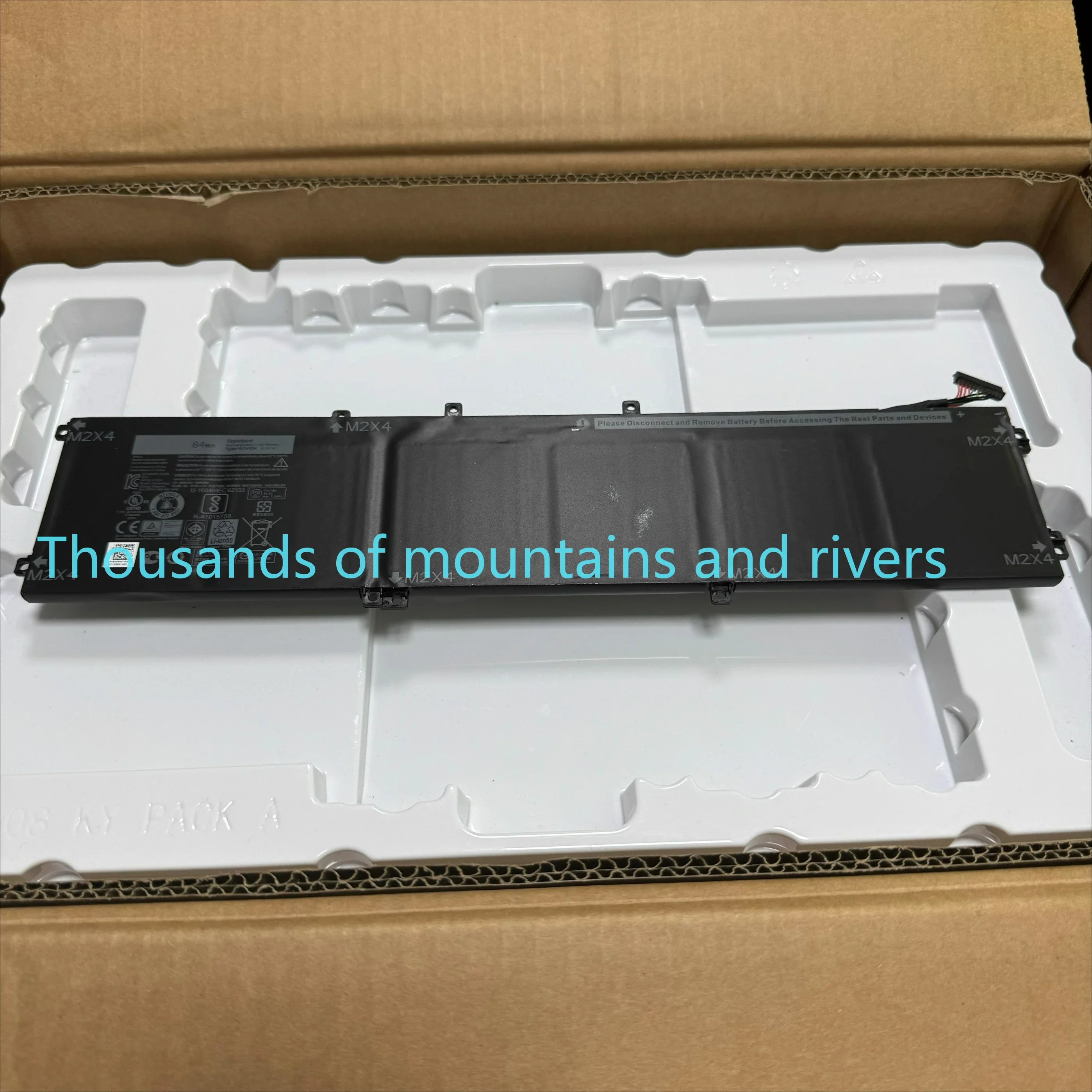 

RRCGW 4GVGH Аккумулятор для ноутбука Dell XPS 15 9550 Precision 5510 Series M7R96 62MJV Бесплатные инструменты