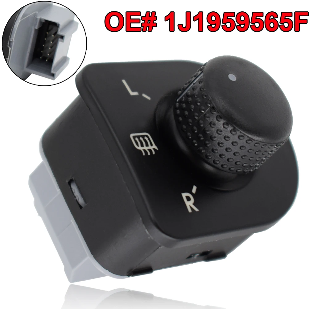 For VW Golf MK4 1J1 1J5 Bora 1J2 1J6 Beetle 9C1 1C1 1Y7 Passat 3B2 3B3 3B5 3B6 3BG Power Side Mirror Switch Control 1J1959565F