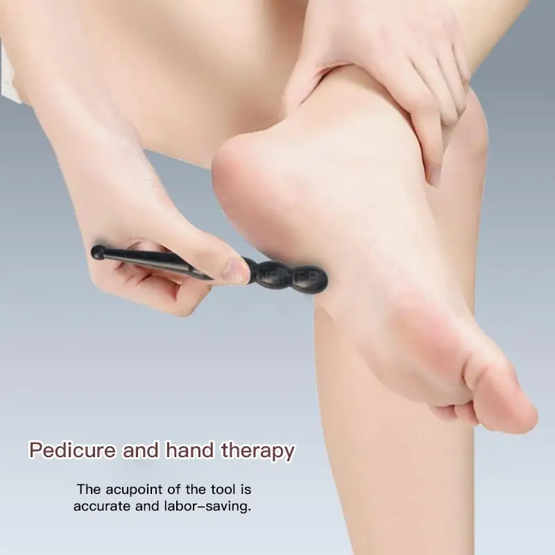 

Деревянная массажная палочка, подходящая для массажа меридиана всего тела и массажа подошвы ног. Подходит для расслабления мышц.