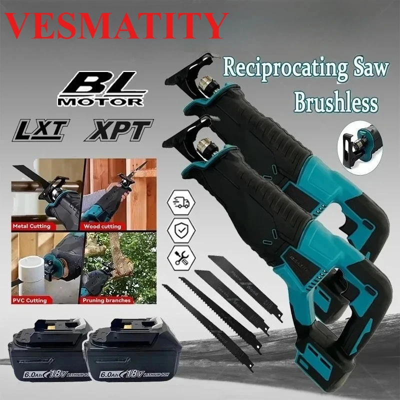 reciprocating saw multifunctional outdoor electric tool handheld mini saw For 18V-20VBattery