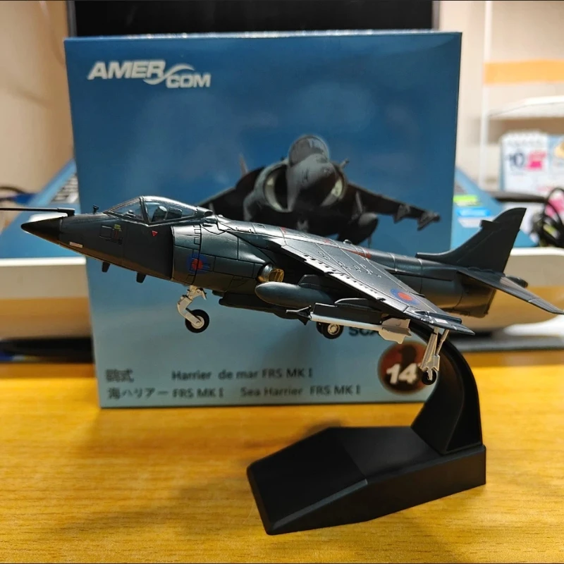 

Модель самолета 1:72, британский Harrier, истребитель, военная модель, готовый продукт, имитация сплава, орнамент, игрушка, коллекционная