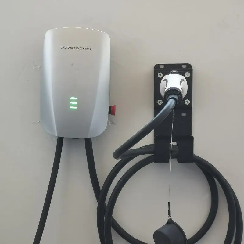 High Efficiency Fast Charging GBT 11kW Wall Mount EV Charger Low Energy Loss IP65 Home Charging Station
