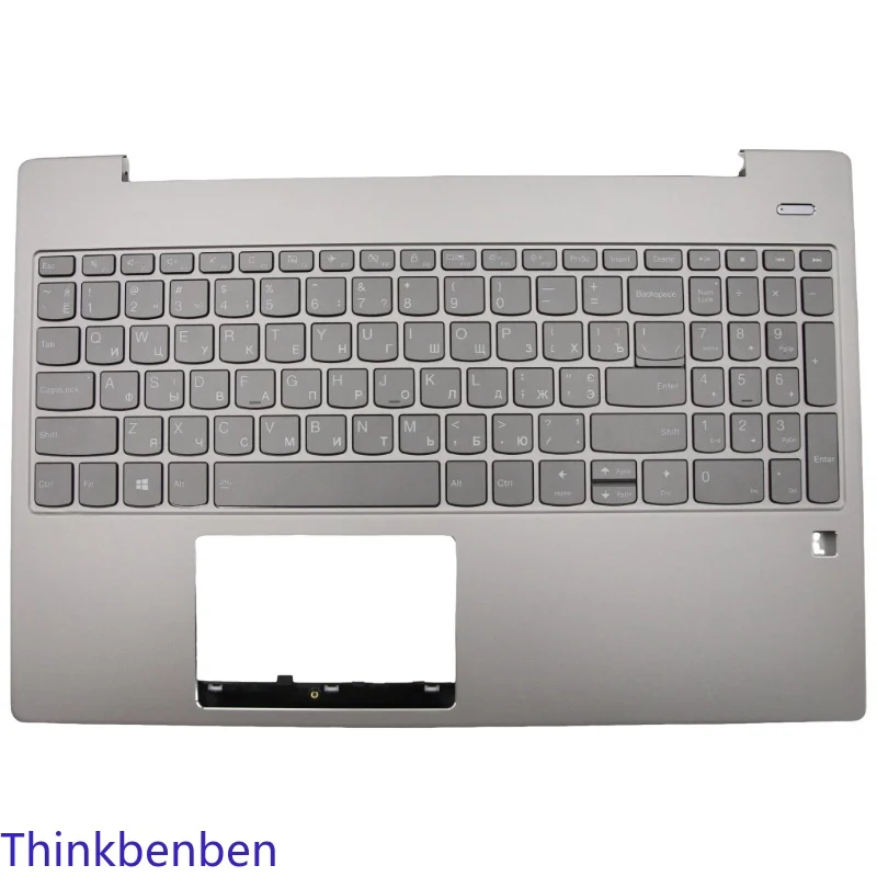 

UKR Ukrainian Mineral Gray Keyboard Upper Case Palmrest Shell Cover For Lenovo Ideapad S540 15 15IWL 15IML 5CB0U42563
