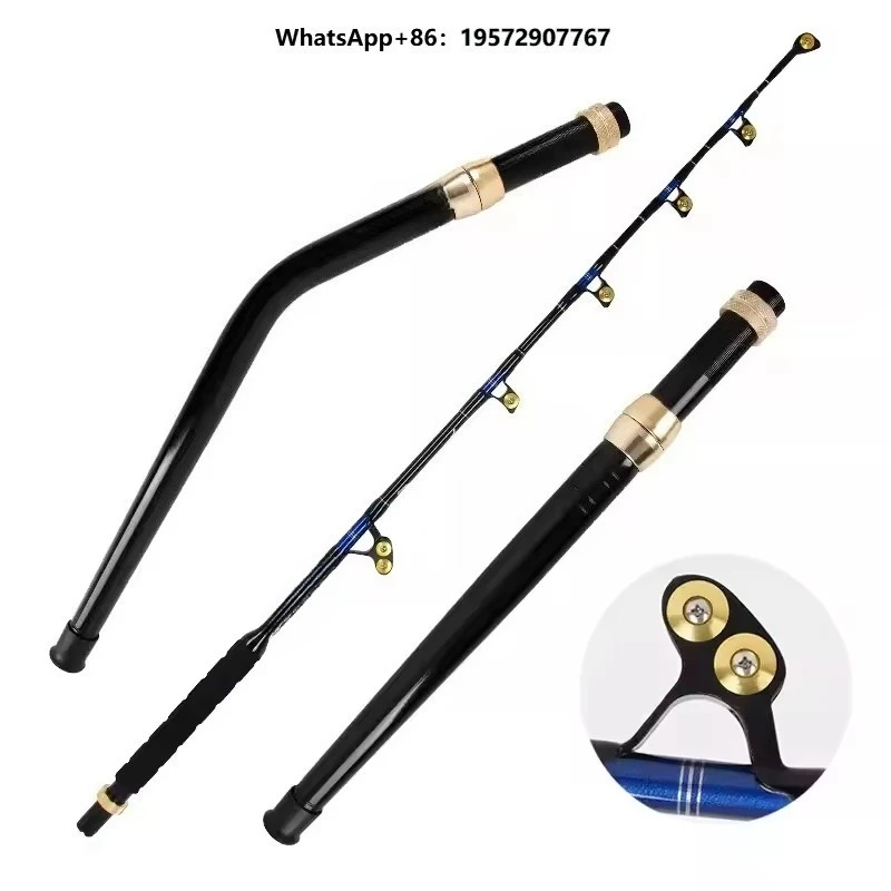 Hight Quality 80-130lbs Deep Sea Big Game Tuna Shark Fishing Trolling Rod For Boat Fishing