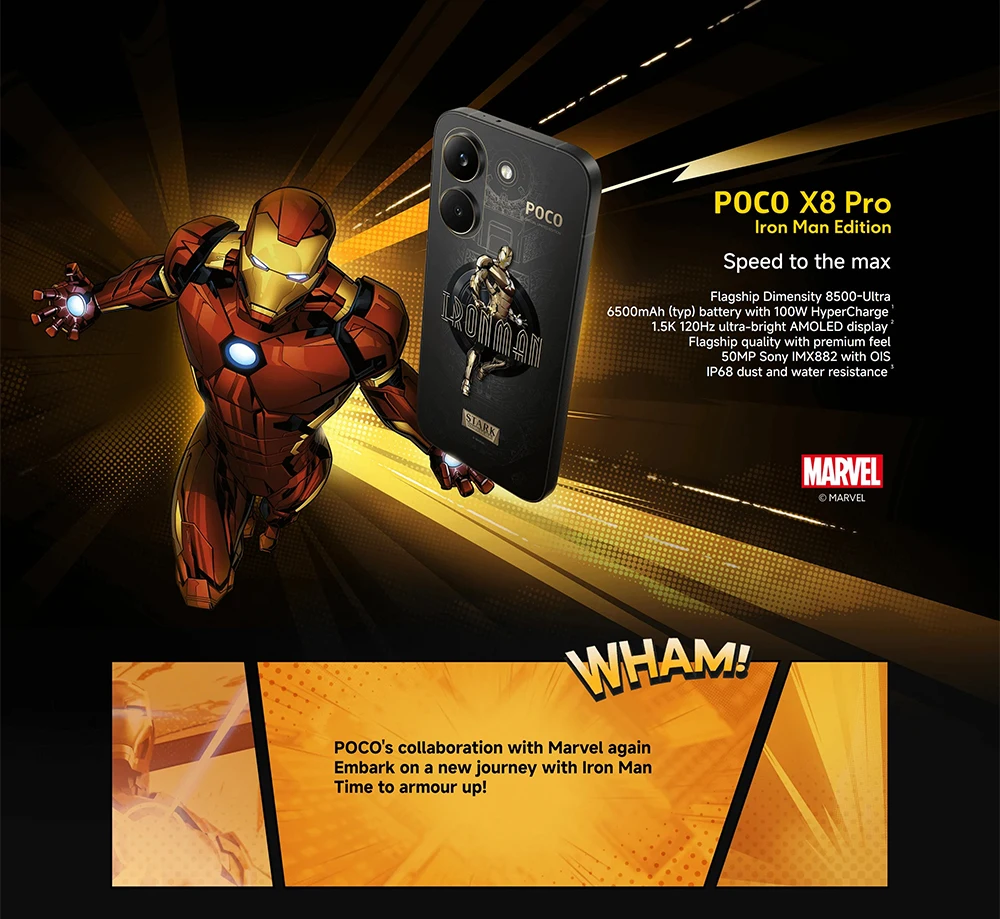 Global Version Poco X8 Pro 8Gb 256Gb Mobile Phones 1.5K 120Hz Ultra Bright Amoled Display 50Mp High Resolution Cellphones