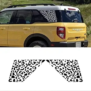 

Black Running Horses Fashion Car Vehicle Self-Adhesive Sticker, Waterproof Decal Decor Bumper Stickers Exterior Accessories