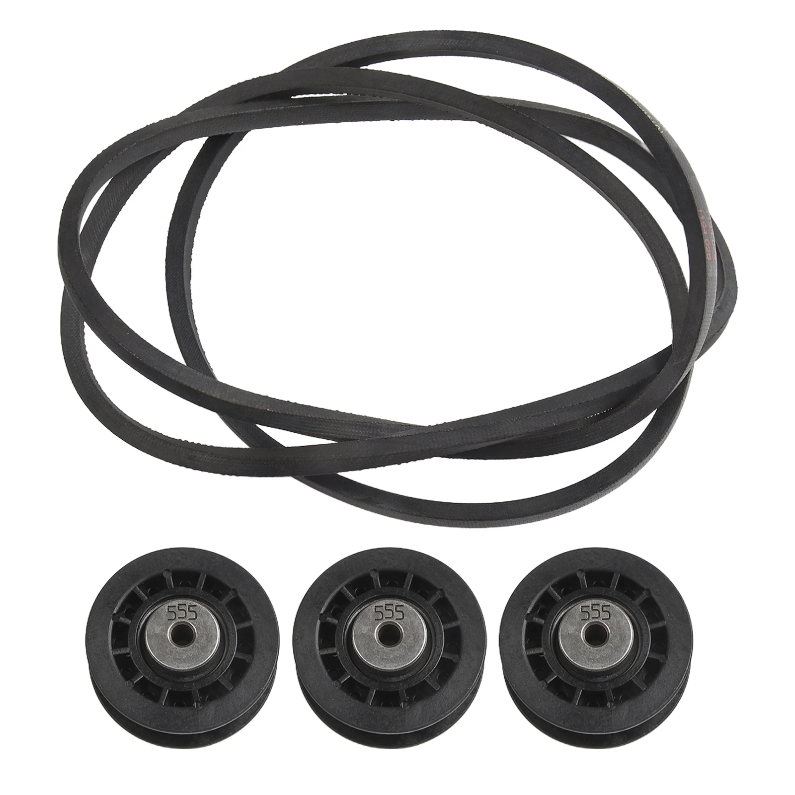 For DIY Repair Complete Pulley Set Idler Pulley Replacement Outdoor Maintenance 1 Set Enhanced Performance Mower Components
