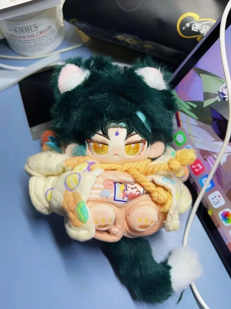 Pas d'attributs monstre mignon étoile peluche 10 cm poupée en peluche habiller Cospslay Anime jouet Figure cadeaux de noël