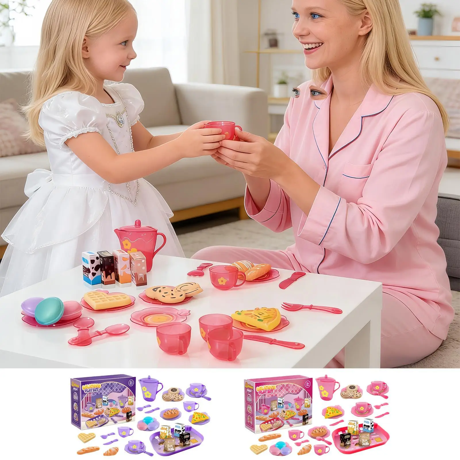 Juguete de cocina para niña, juego de simulación realista, juego de cocina divertido para niños y niñas, cumpleaños, Navidad, Año Nuevo, Pascua, hogar