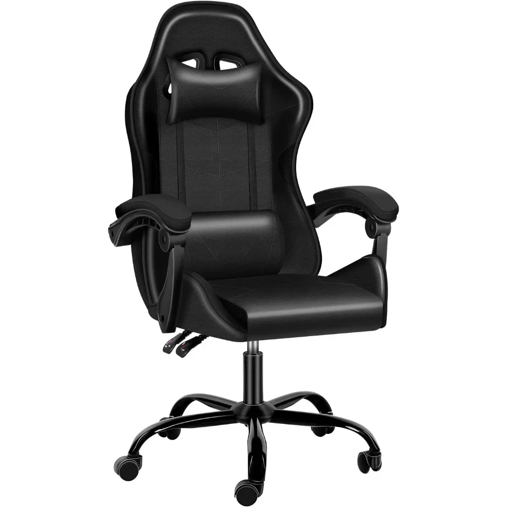 Gaming Chair, Big and Tall Gamer Chair, Racing Style Adjustable Swivel Office Chair