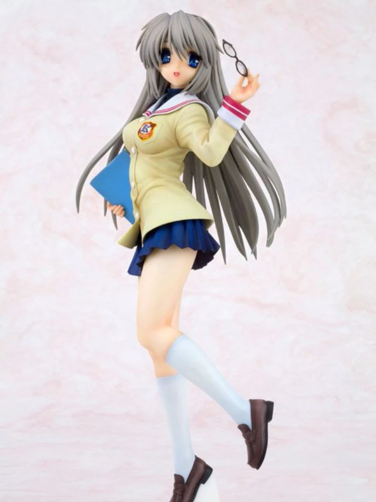 CLANNAD 100% Original genuine Sakagami Tomoyo 1/6 PVC Action Figure Anime Figure Model Toys Figure Collection Doll Gift