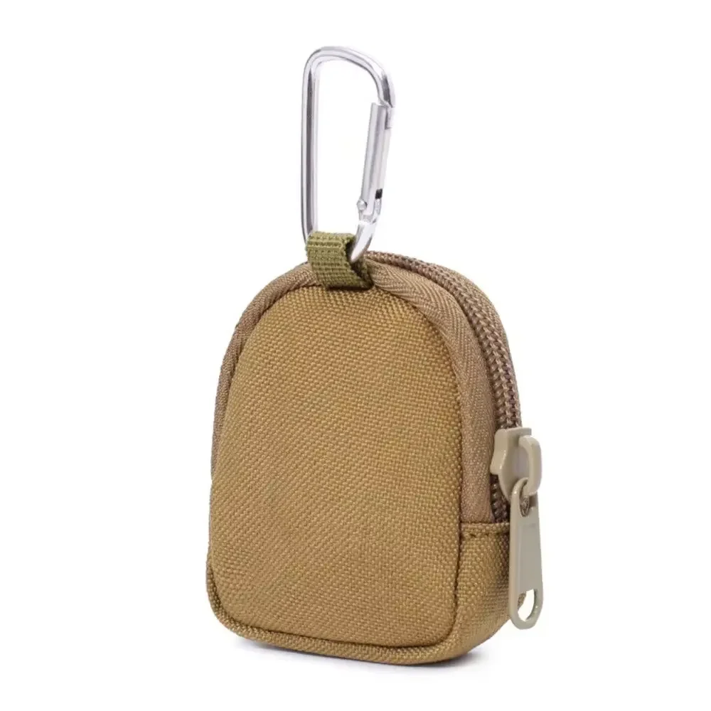 Bolsa tática edc chave carteira titular homens bolsas de moedas bolsa chaveiro bolso com zíper saco chave ao ar livre