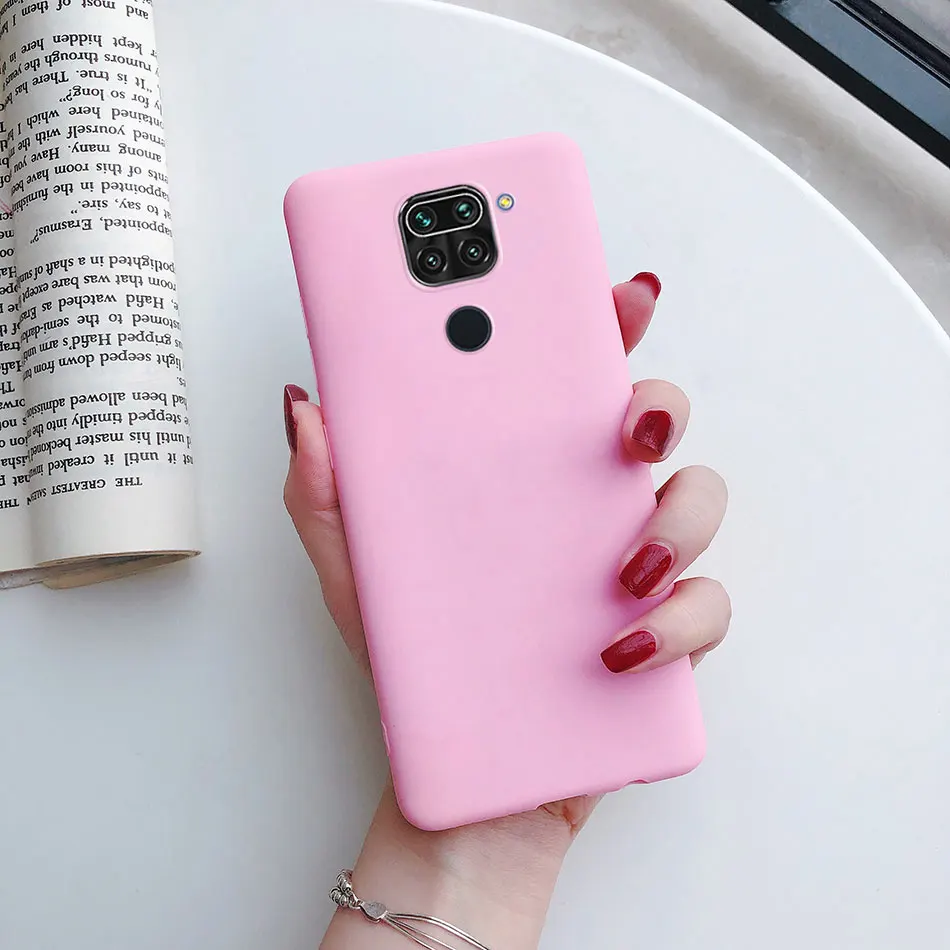 Für Xiaomi Redmi Hinweis 9 4G Stoßstange Coque Matte Haut Gefühl Fall Für Redmi 10X 10X 4G Telefon Fällen Abdeckung Redmi Hinweis 9 4G Shell – Detail 3