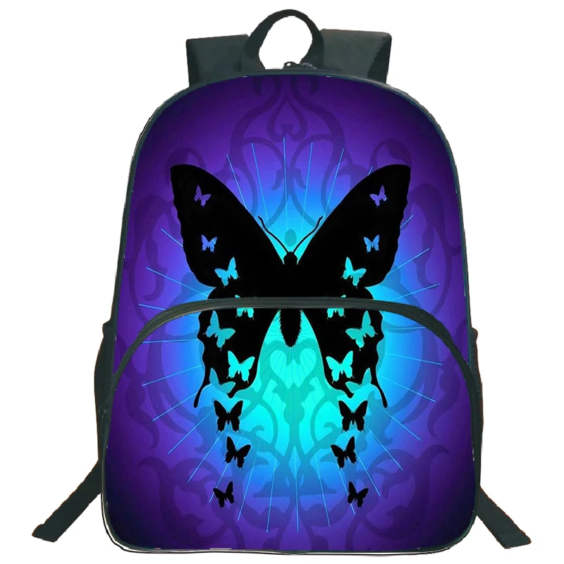 

Children School Bags 3D Beautiful Butterfly Animal Print Backpack for Kids Girls Women Schoolbag Boys Travel Bag Mochila Escolar