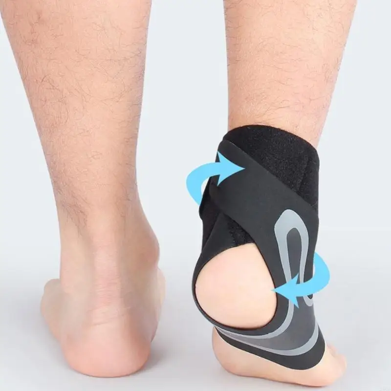  Ankle Support Sleeve Adjustable Ankle Joint Wrap for Soprts Injury Prevention