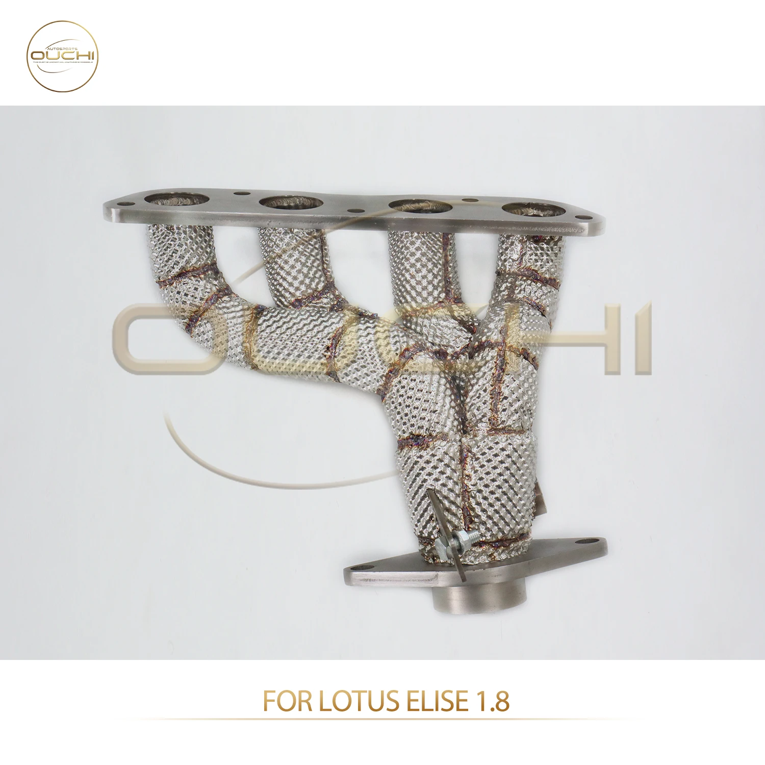 

OUCHI Factory Direct Sales Manifold for Lotus Elise 1.8 SS304 Exhaust With Heat Shield Direct Fit With Flange