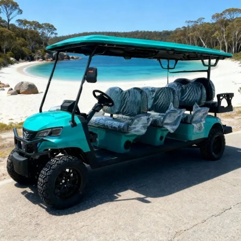 جميع الأغراض 4WD عربة جولف MMC مخصص عربة جولف كهربائية 4X4 محرك الألومنيوم الإطار CE معتمد 7000 واط عالية الطاقة 63 km/ساعة عربة جولف