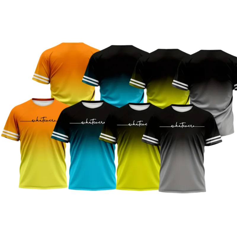 

Summer New 3D Digital Printing T-shirt Breathable Quick-drying Sports Novelty T-shirt Adult Comfortable Quick-drying T-shirt