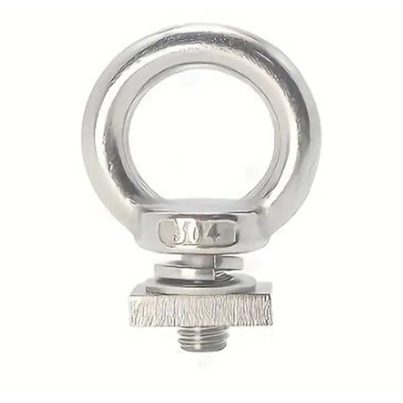 WCS-For Versatile Mounting And Hanging- M8 Stainless Steel Eye Bolts(4-Pack) With Nuts, Heavy-Duty Design
