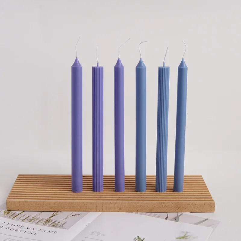 

Acrylic Church Candle Mold Diyspire Long Rod Cylindrical Candle Making Kit Easy To Remove Plastic Pc Mold Dinner Candle Home Dec