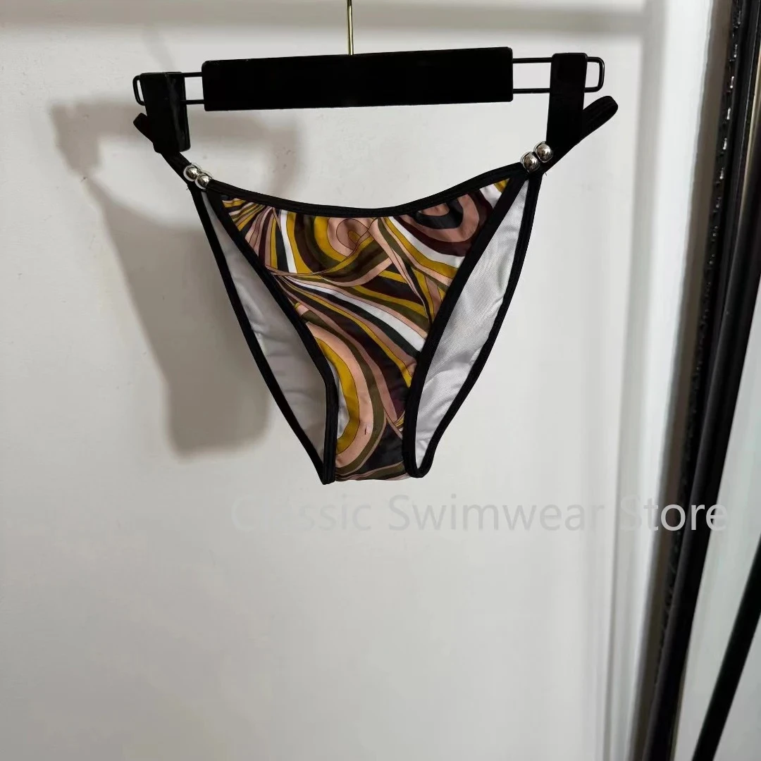 Luxe design dameshoofdband sjaal bikiniset Designer merk dame badpak