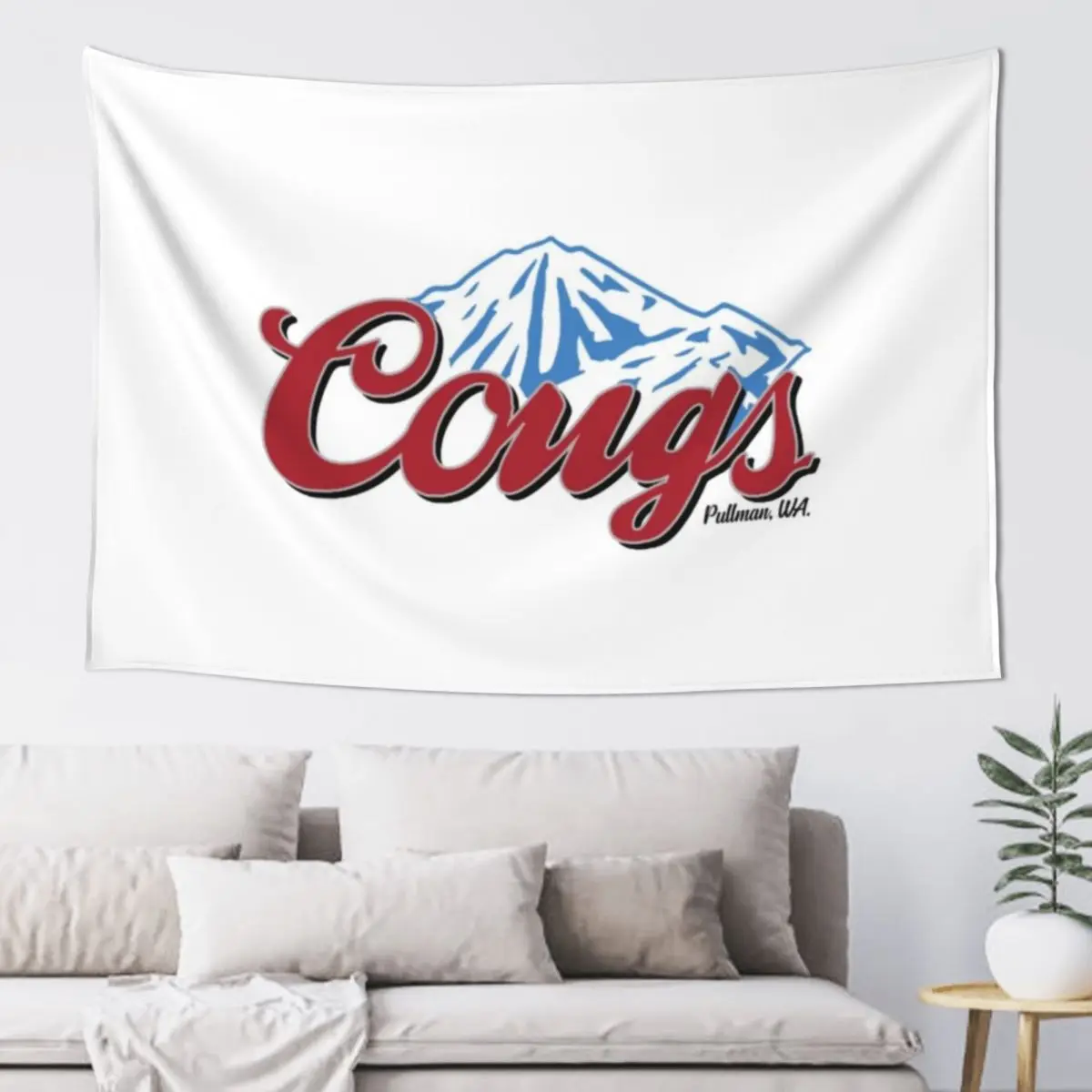 

Wsu Cougs Light T-ShirtWSU Cougs light - Blue Tapestry Decor Home Cute Room Things Decorations For Your Bedroom Tapestry