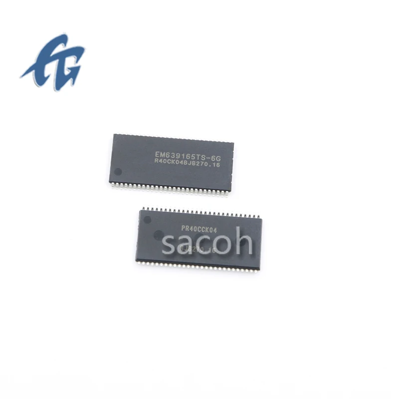 10Pcs EM639165TS-6G EM639165 TSOP-54 Memory Chip New Original