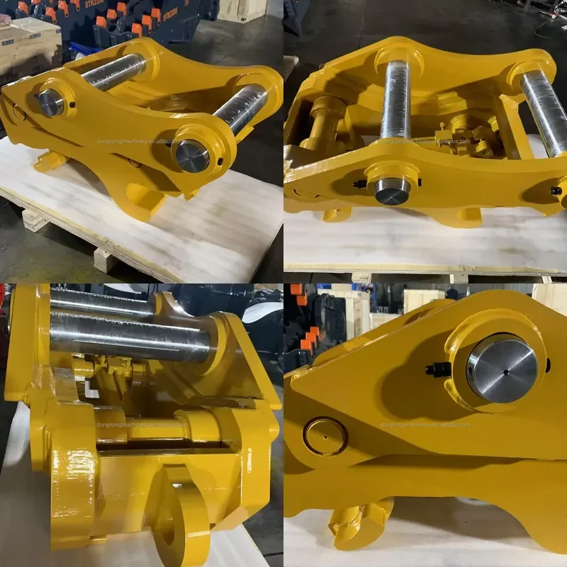 Heavy-Duty Excavator Coupler With Double Safety Lock Mechanism