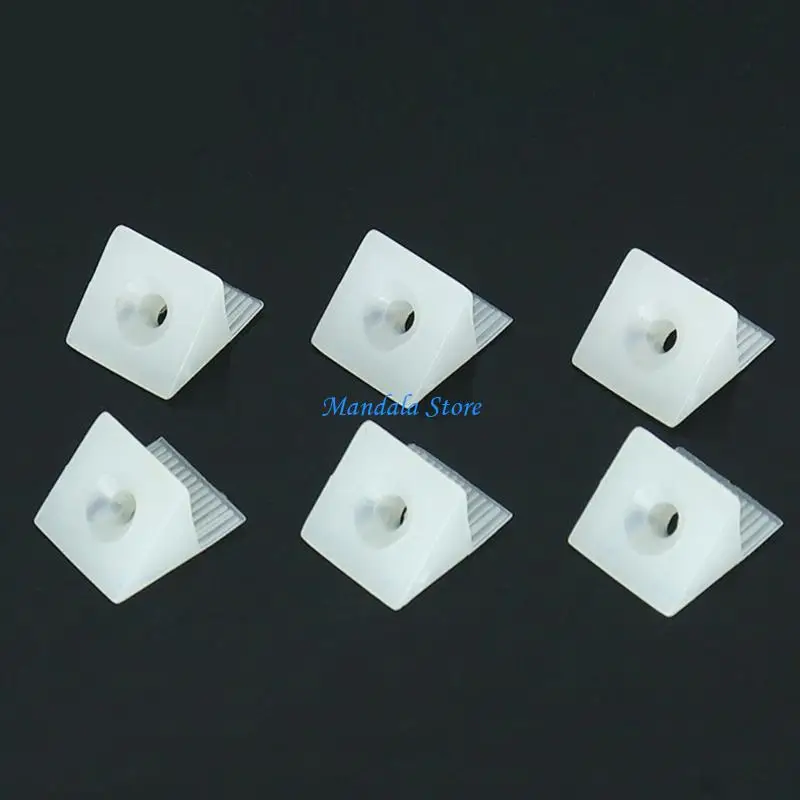 U2JC 100/150Pcs Plastic Back Wall Connectors for Repair Cabinets, Bookcases