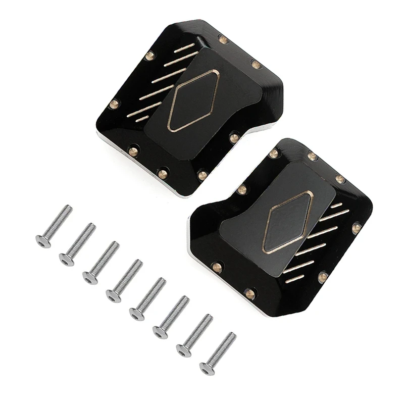 Brass Axle Cover For Front And Rear For Traxxas TRX4 Upgrade Parts Black Gold Version