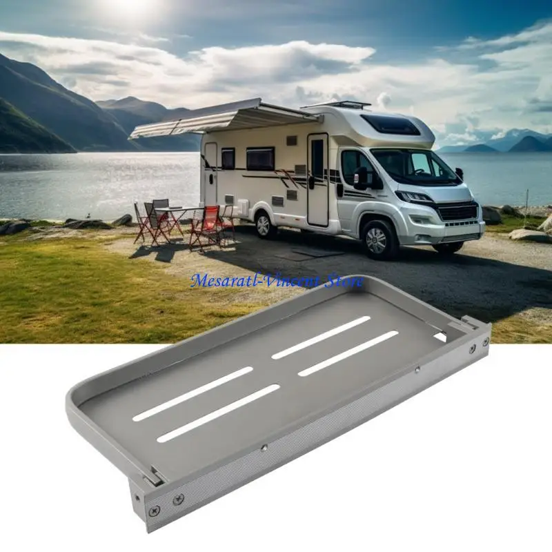 A70F 30cm/40cm Foldable Shelves Campers Accessories for Interior Organization Floating Storage RVs Wall Mounted Shelf